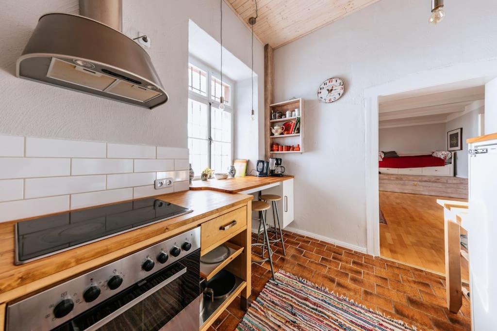 Waldheim Lindenfels Apartment Bagian luar foto